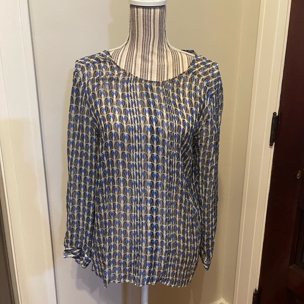 J Crew silk blouse